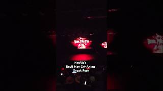 DEVIL MAY CRY Anime Teaser Trailer at Netflix Geeked [upl. by Elledoj792]