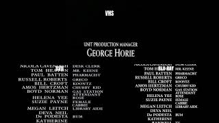 IT 1990 VHS vs DVD vs Bluray Ending Credits [upl. by Nonnahsal]