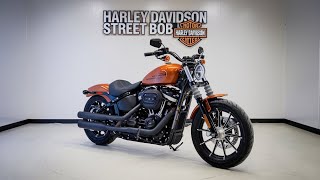 Harley Davidson Street Bob 114 2025 A Bold Cruiser with Iconic Powerquot [upl. by Nahshu308]