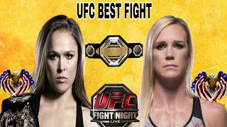 Ronda Rousey vs Holly Holm 2 • UFC Fight [upl. by Nivac]