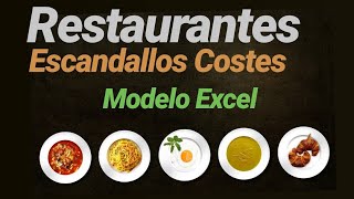 Plantillas Excel para Restaurantes Gratis Cálculo COSTES Escandallos RESTAURANTES con Excel [upl. by Utica]