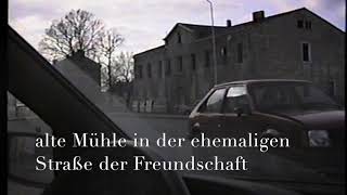 Eine kurze Fahrt durch Pasewalk am Ostersonntag 1993 [upl. by Tinya]