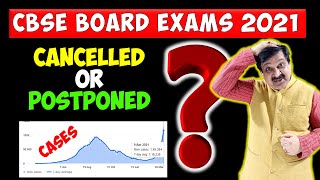 CBSE Big News Cancellation of Board Exam 2021 CBSE Class 10 12 Board Exams 2021 cancellation [upl. by Lleval]