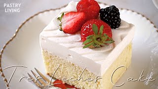 Tres Leches Cake  3 Milk Cake Recipe [upl. by Us]