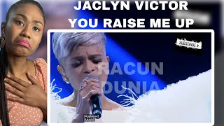 JACLYN VICTOR  YOU RAISE ME UP  MINGGU 4 GEGAR VAGANZA 2022  REACTION [upl. by Yedsnil]