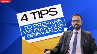 L234 4 TIPS TO PREPARING WORKPLACE GRIEVANCE  SOUTH AFRICA [upl. by Torrie]