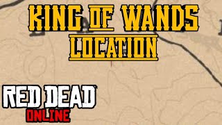 Red Dead Online King of Wands Tarot Card Location Madam Nazar Collector Role Guide [upl. by Magen864]