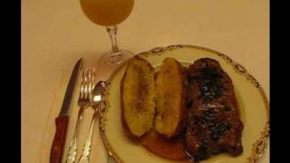 Bettys Peppercorn Steaks with Bourbon Sauce [upl. by Inad]