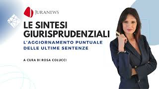 𝐉𝐔𝐑𝐀𝐍𝐄𝐖𝐒  𝐋𝐄 𝐒𝐈𝐍𝐓𝐄𝐒𝐈 𝐆𝐈𝐔𝐑𝐈𝐒𝐏𝐑𝐔𝐃𝐄𝐍𝐙𝐈𝐀𝐋𝐈  Edizione 18 ottobre 2024 [upl. by Lynna210]