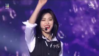 GIDLE MINNIE LEE CHAEYEON ITZY RYUJIN  STAYC ISA COVER “FICTION” B2ST《SBS GAYO 2021》 [upl. by Nerrawed685]