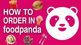 How to Order in FOODPANDA PH  Step by Step for Beginners [upl. by Iclehc]