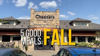 Cheddars Fall Menu  5 Items We Like [upl. by Idoc]