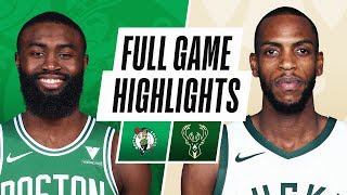 CELTICS at BUCKS  FULL GAME HIGHLIGHTS  March 24 2021 [upl. by Bourne]