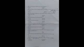 BSc 4th sem  Physics  mid sem exam  original question paper [upl. by Verene]