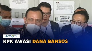 KPK Awasi Pengunaan Dana Bansos Covid19 [upl. by Samid]