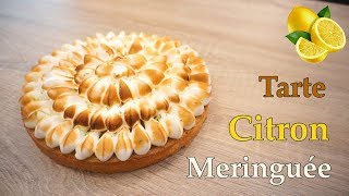 Les recettes rapidous  la tarte citron meringuée [upl. by Kruter]