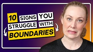 10 Signs You Struggle with Healthy Boundaries in Relationships [upl. by Anaihk]