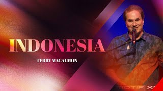 Indonesia  cover by Terry Macalmon From Live Concert at GBI ROCK Lembah Pujian Bali [upl. by Ronica]