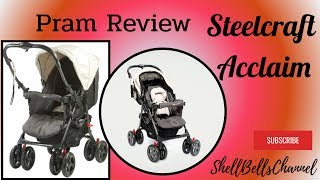 Steelcraft Savvi How To Full Stroller Set Up [upl. by Molahs]