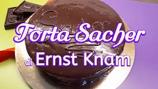 Torta Sacher di Ernst Knam ricetta [upl. by Ecirtnom]