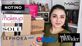 Haul Black Friday 2023  Sephora Notino Makeup Shop MAC Salon Provider Sole Emag [upl. by Zahc318]