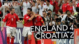 ENGLAND beat CROATIA at EURO 2004 [upl. by Isidore]