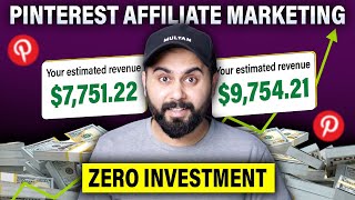 Pinterest Affiliate Marketing 2024  Earn Money from Affiliate Marketing Tutorial [upl. by Joung114]