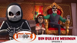 Pinaki and Happy  Bhoot Bandhus English Episode 2 Bin Bulaye Mehman  Kids Cartoon [upl. by Gresham]