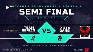 Team Berlin VS Xota Gang In the Semi Final Of Doctors TournamentCCN clashofclans coc [upl. by Tandie]