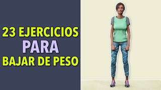 23 Ejercicios de Caminata en Casa Para Bajar de Peso [upl. by Akcir980]