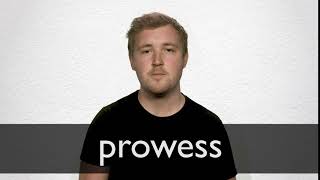 How to pronounce PROWESS in British English [upl. by Oskar121]