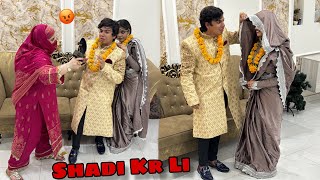 indian Larki Sy Shadi Kr Li 😍 Fake Prank On Mami 🙏 [upl. by Ardnaeel]