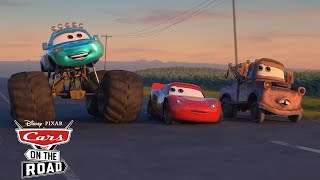 Cars On The Road 🚗  Full Episodes 1–5  Pixar Cars [upl. by Louanne]