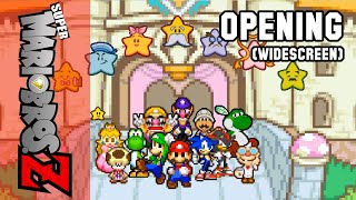 Super Mario Bros Z Intro Widescreen  High Quality Sound [upl. by Aron]