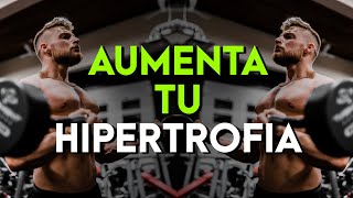 ¿Qué es la HIPERTROFIA  ¿CÓMO ganar MÁS MUSCULO [upl. by Ailecnarf]