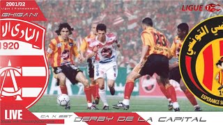 Club Africain vs Esperance 2001  Ghigani vs Ben Ahmed [upl. by Meunier356]