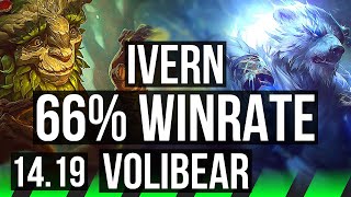 IVERN vs VOLIBEAR JGL  66 winrate 0219  EUW Master  1419 [upl. by Rafaj]