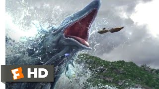 The Monkey King 3 2018  Giant Fish Attack Scene 110  Movieclips [upl. by Nil515]