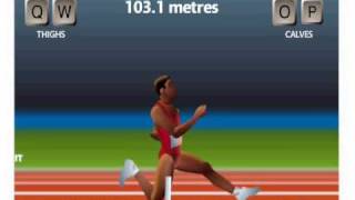 QWOP 1112m Whats Beyond the Jump Landing Area [upl. by Ahcsrop292]