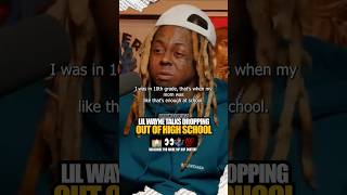 Lil Wayne dropped straight outta high school 🏫🤷🏽‍♂️💯 lilwayne hiphop rap [upl. by Ozmo]