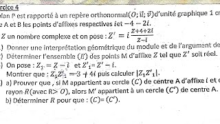 les nombres complexes exercice 2 [upl. by Eek]