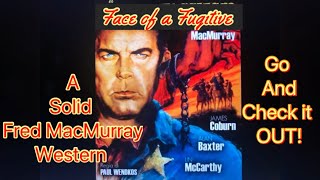 A solid western starring the great Fred MacMurray Face of a Fugitive 1959 [upl. by Amitarp691]