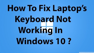 how to fix keyboard not working in windows 81 or 10  by For Friend [upl. by Rakel]