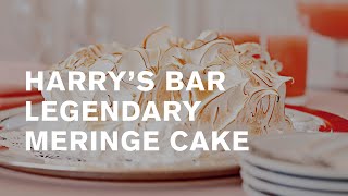 Harrys Bar Vanilla Meringue Cake recipe from Cipriani [upl. by Beauvais754]