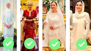 Brunei grand royal wedding all the brides dresses [upl. by Charters]