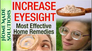 आँखों की रौशनी बढ़ने के लिए सबसे असरदार घरेलु नुस्खे  how to increase eyesight [upl. by Anilat]