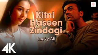 Kitni Haseen Zindagi  Official Video 4K Video 🌈💖 Lucky Ali  Malaika Arora  90s Indian Pop [upl. by Arhat]