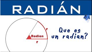 Qué es un Radián [upl. by Ardella850]