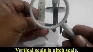 SPHEROMETER EXPERIMENT CLASS XI PHYSICS PRACTICAL [upl. by Fernand]