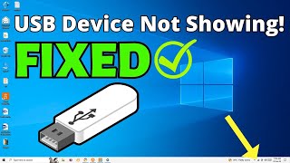 USB Storage Devices not showing Connecting in Windows 10 11 PCs Solved [upl. by Troyes]